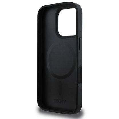 DKNY Checkered Pattern Magsafe iPhone 16 Pro Max Case - Black_6