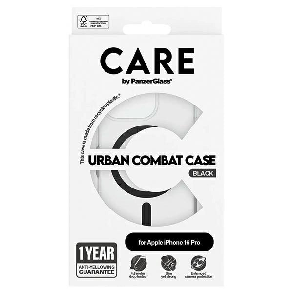 CARE by PanzerGlass Flagship Case iPhone 16 Pro 6.3"" czarny/black MagSafe 1346_3