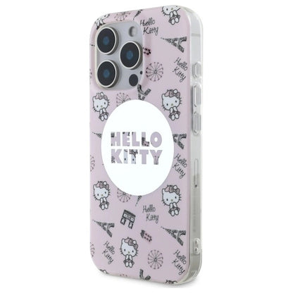 Hello Kitty IML All Over Paris Magsafe iPhone 16 Pro Case - Pink_1