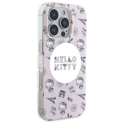 Hello Kitty IML All Over Paris Magsafe iPhone 16 Pro Case - Pink_3