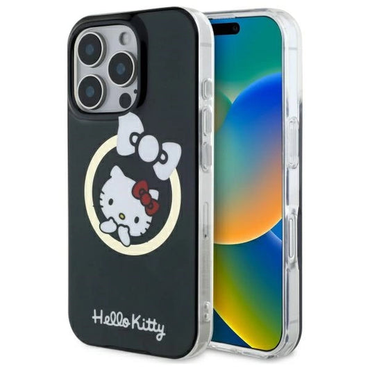 Hello Kitty IML Fun Bow Magsafe iPhone 16 Pro Case - Black_0