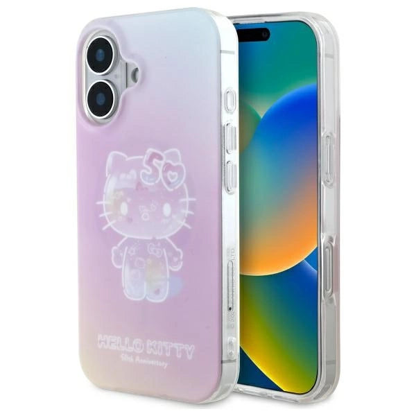 Hello Kitty IML 50th Anniversary Magsafe iPhone 16 Case - Pink_0