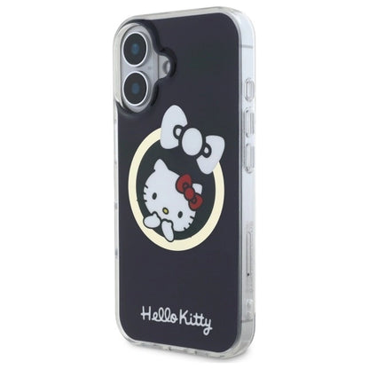Hello Kitty IML Fun bow Magsafe iPhone 16 Case - Black_1