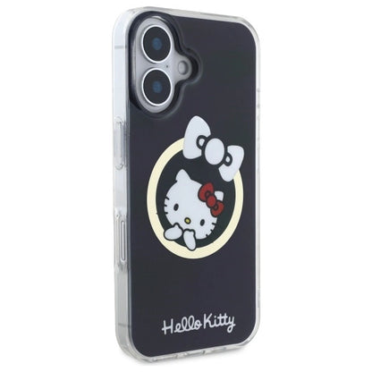 Hello Kitty IML Fun bow Magsafe iPhone 16 Case - Black_3