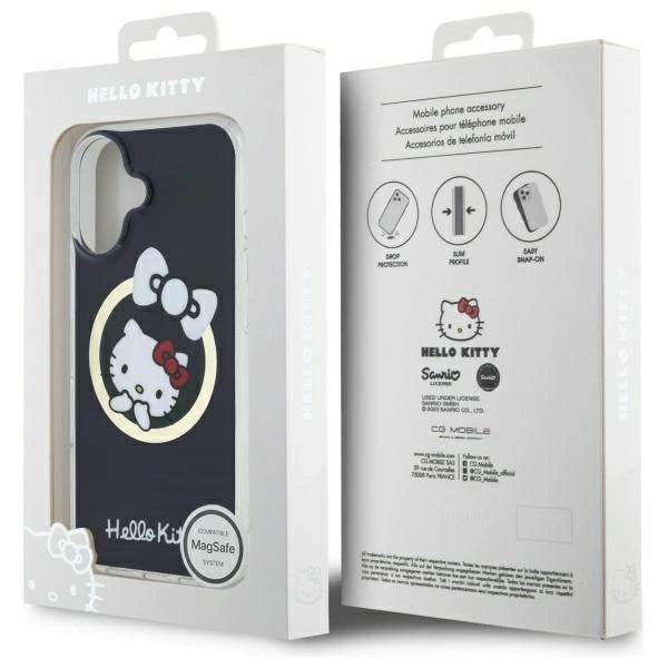 Hello Kitty IML Fun bow Magsafe iPhone 16 Case - Black_7