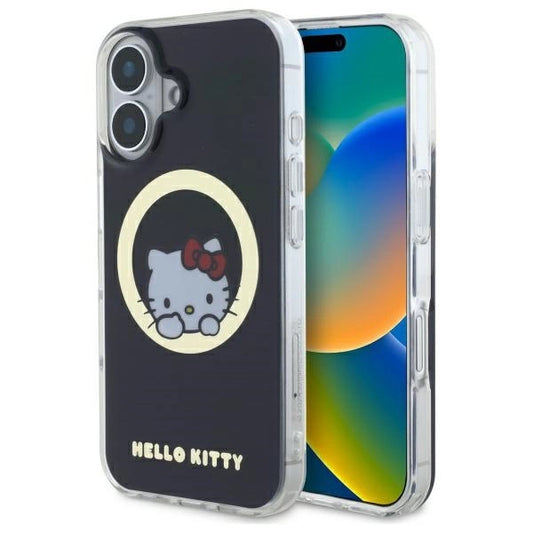 Hello Kitty IML Sweet Kitty Magsafe iPhone 16 Case - Black_0