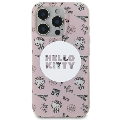 Hello Kitty IML All Over Paris Magsafe Case for iPhone 16 Pro Max - Pink_2