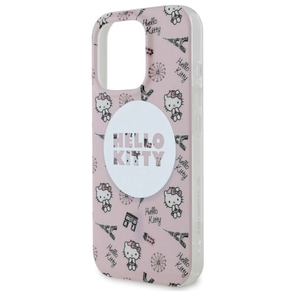 Hello Kitty IML All Over Paris Magsafe Case for iPhone 16 Pro Max - Pink_5