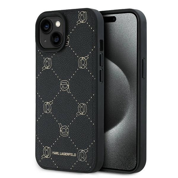 Karl Lagerfeld Karl Head MagSafe Case for iPhone 15 Plus - Black_0