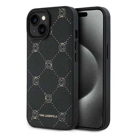 Karl Lagerfeld Karl Head MagSafe Case for iPhone 15 Plus - Black_0