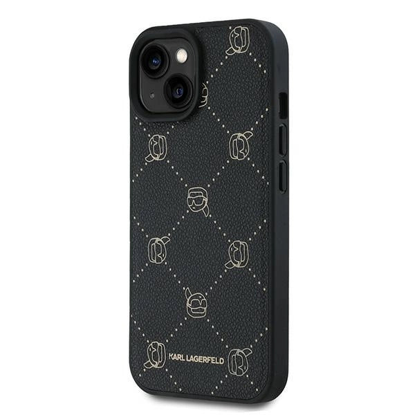 Karl Lagerfeld Karl Head MagSafe Case for iPhone 15 Plus - Black_1