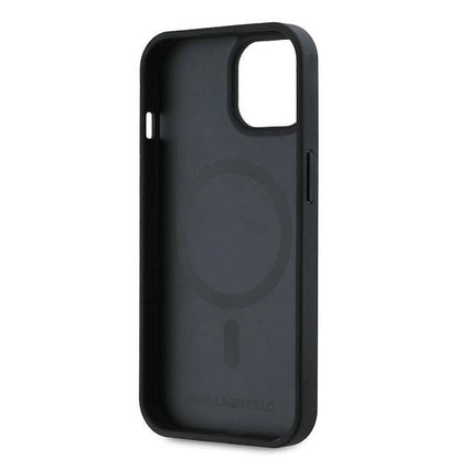 Karl Lagerfeld Karl Head MagSafe Case for iPhone 15 Plus - Black_6