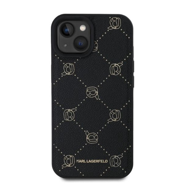 Karl Lagerfeld Magsafe Karl Head iPhone 15 Case - Black_1