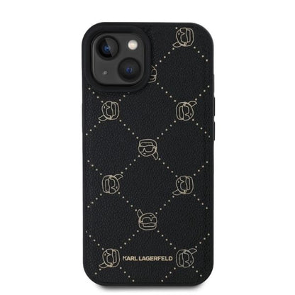 Karl Lagerfeld Magsafe Karl Head iPhone 15 Case - Black_1