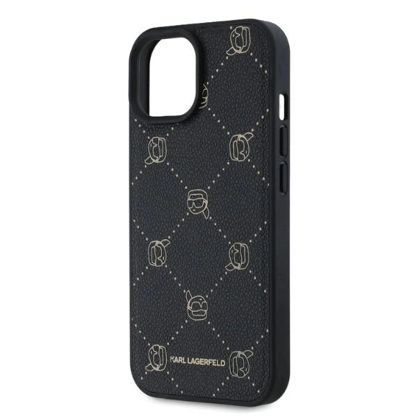 Karl Lagerfeld Magsafe Karl Head iPhone 15 Case - Black_2