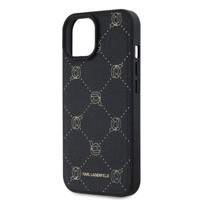 Karl Lagerfeld Magsafe Karl Head iPhone 15 Case - Black_2