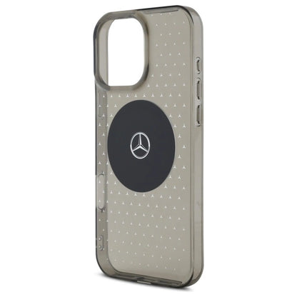 Mercedes MB Case Star Pattern for iPhone 16 Pro - Black_5