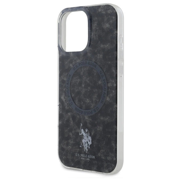 US Polo IML Ring MagSafe iPhone 16 Pro Case - Black_5