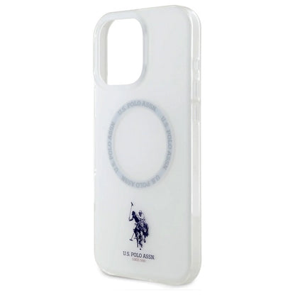 US Polo IML Ring MagSafe iPhone 16 Pro Case - White_5