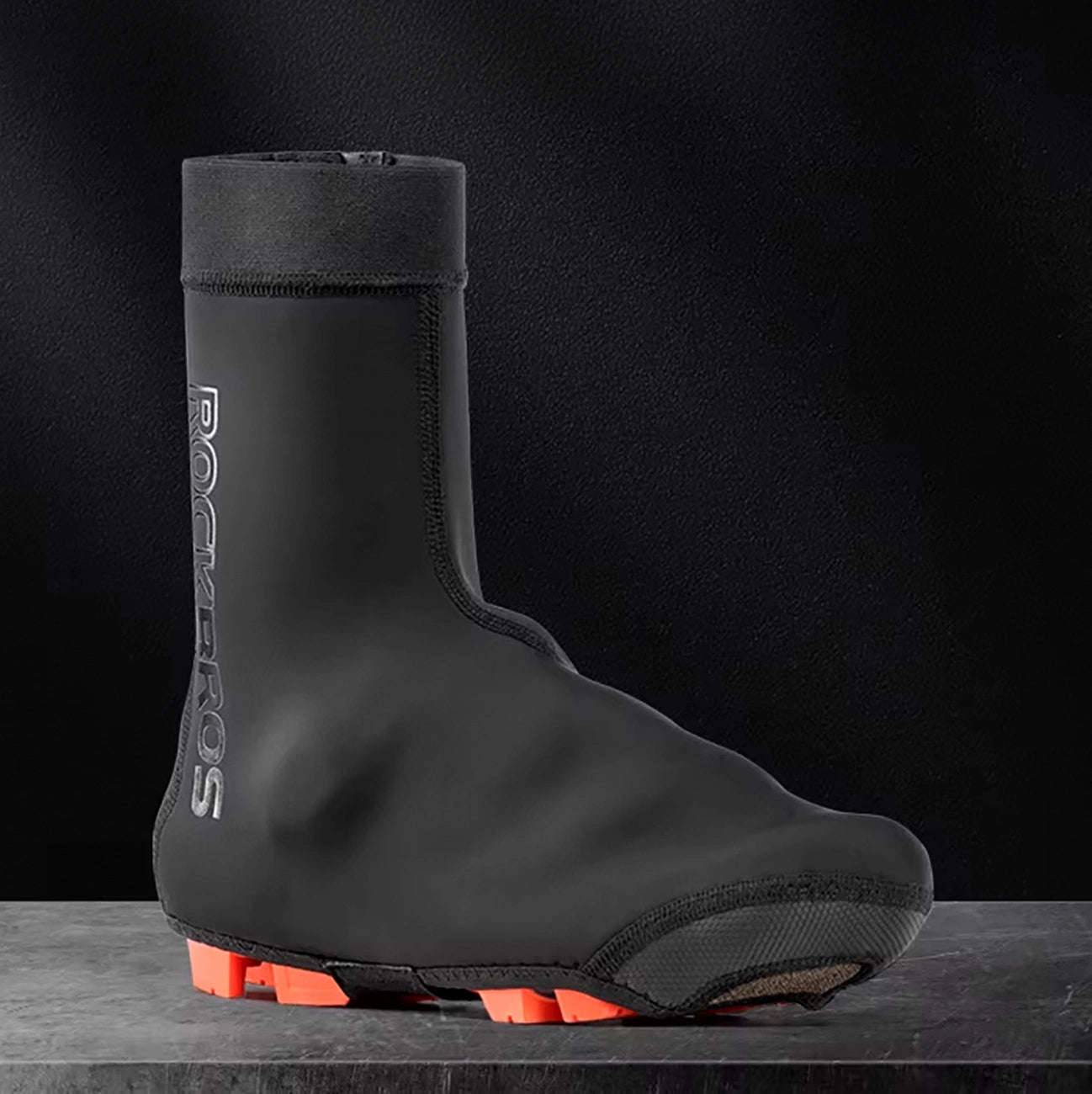 Rockbros LF1104-L Cycling Shoe Covers Size L - Black_3