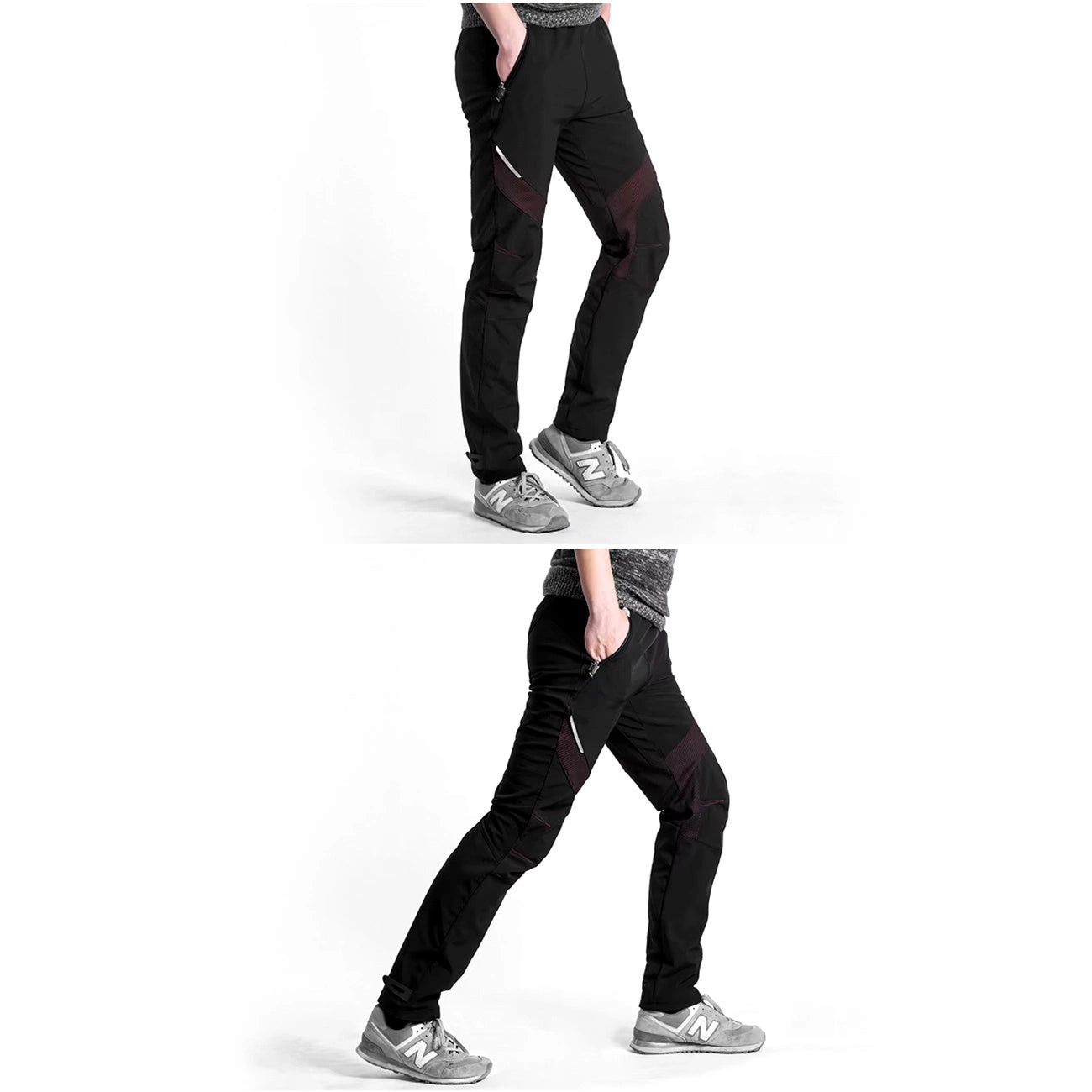 Rockbros Patrol Cycling Windproof Sports Pants Size M - Black_5