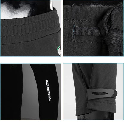Rockbros Patrol Cycling Windproof Sports Pants Size M - Black_7