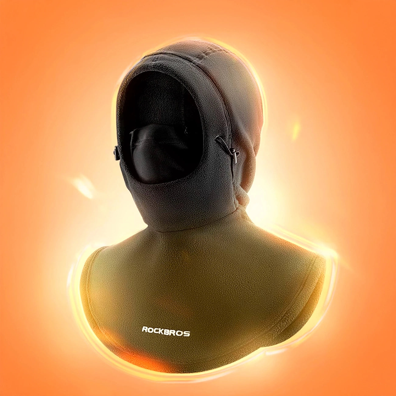 Rockbros YPP034 Sports Balaclava Windproof Waterproof - Black_9
