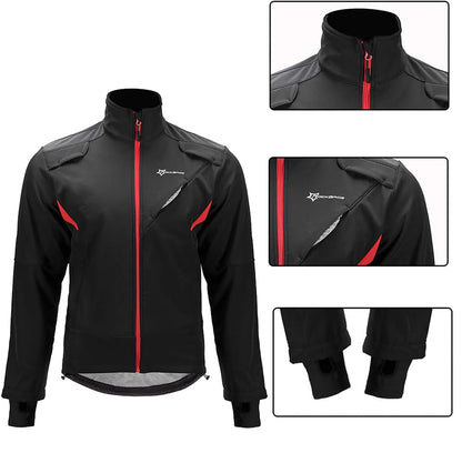 Rockbros YPW021 Windproof Cycling Sports Jacket Size XL - Black_1
