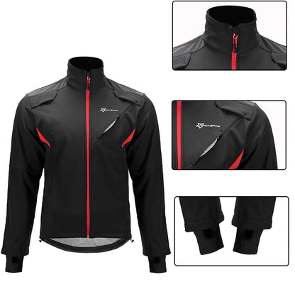Rockbros YPW021 Windproof Cycling Sports Jacket Size L - Black_1