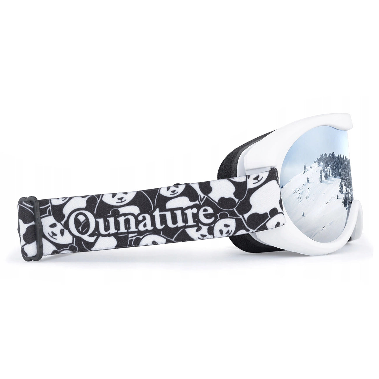 Qunature Panda Ski Goggles for Kids - Black/White_1