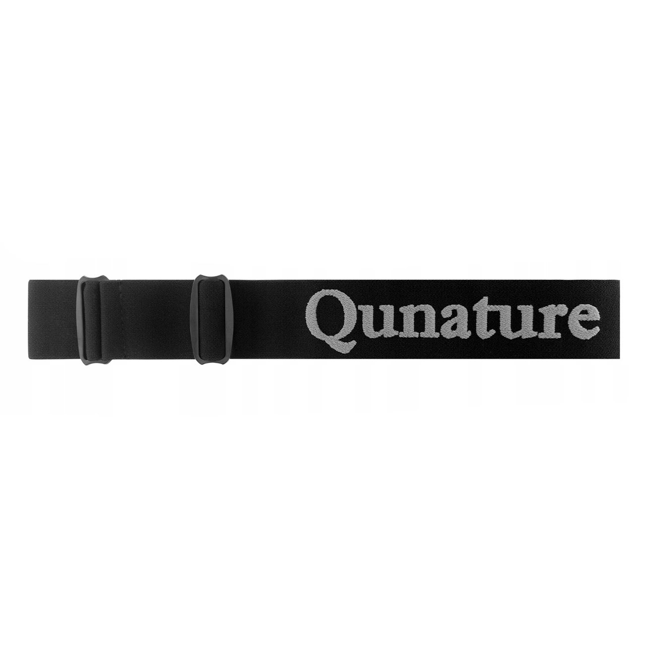 Qunature Black Frameless Ski Goggles - Black_1