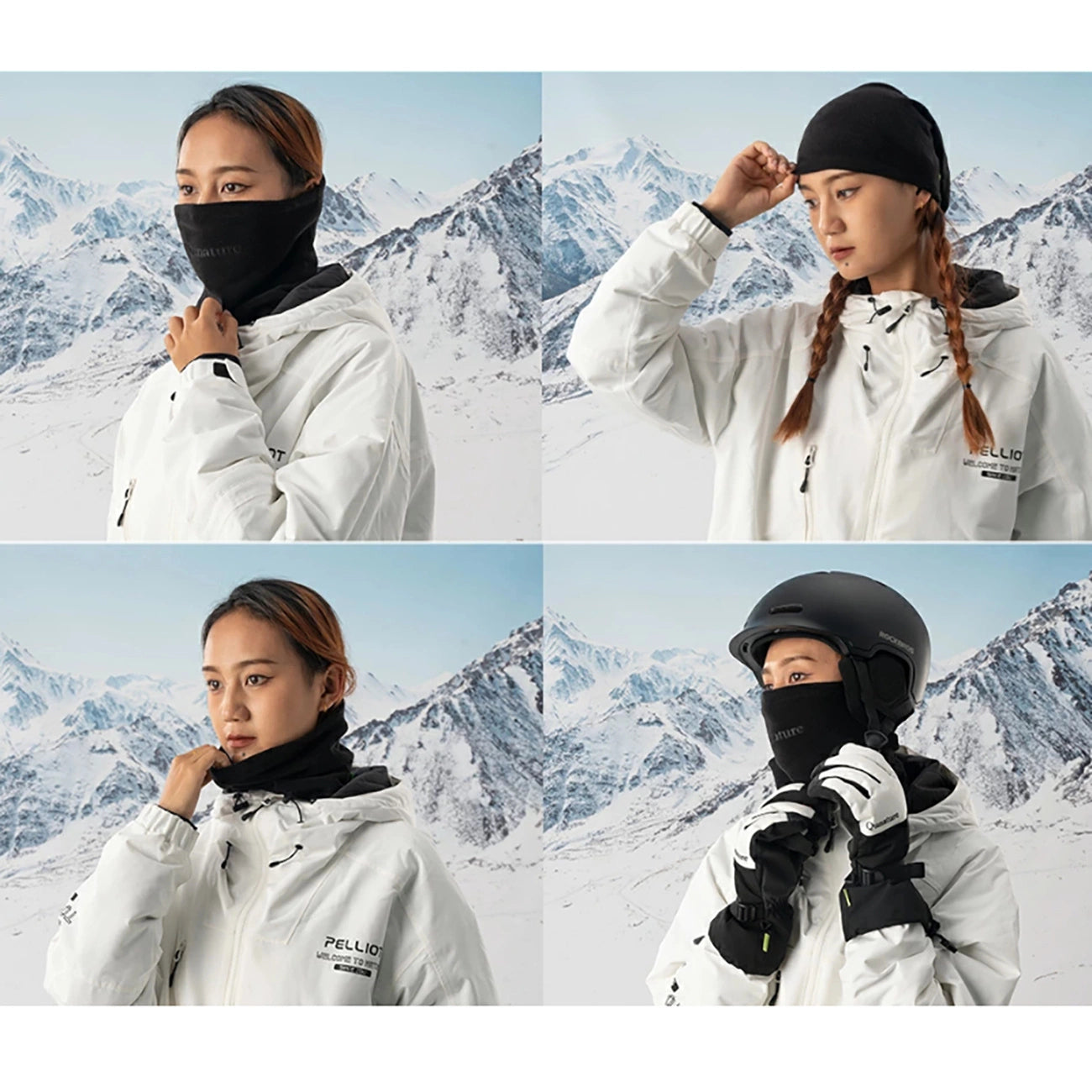 Qunature Oli Ski Neck Warmer Size M - Black_4