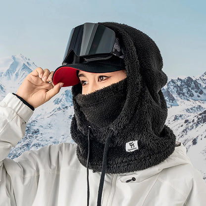 Qunature Arctic Velvet Ski Balaclava Size L - Black_3