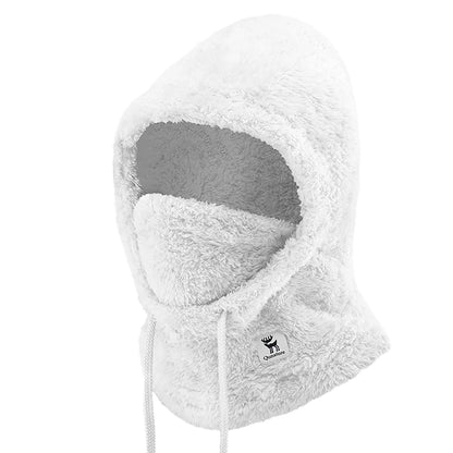 Qunature Arctic Velvet Ski Balaclava Size L - White_1