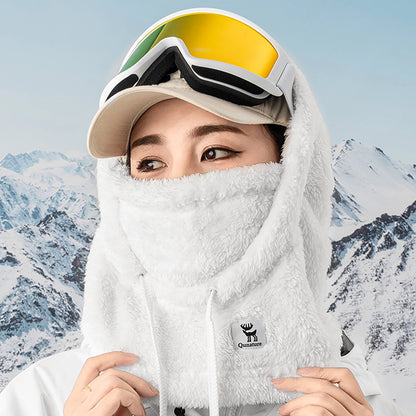 Qunature Arctic Velvet Ski Balaclava Size L - White_3