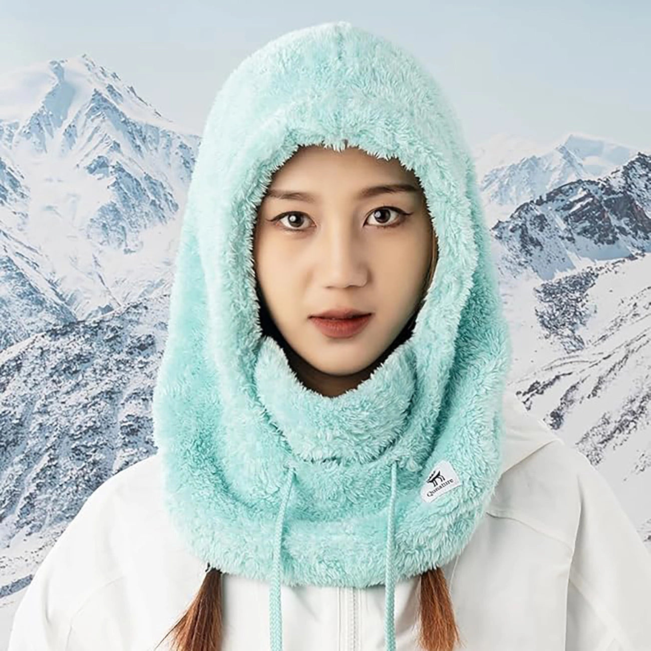 Qunature Arctic Velvet Ski Balaclava Size L - Mint_2