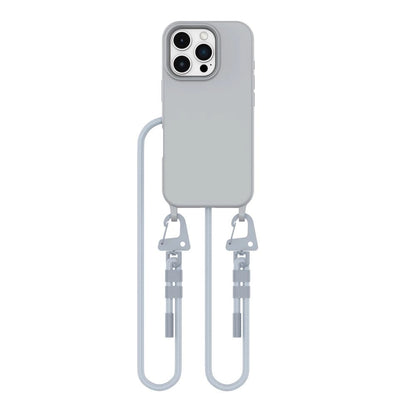 Tech-Protect MagNecklace MagSafe Case with Lanyard for iPhone 16 Pro - Gray_1