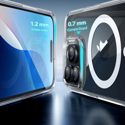 ESR Classic Hybrid Halolock MagSafe Case + Tempered Glass for iPhone 16 Pro Max - Clear_3