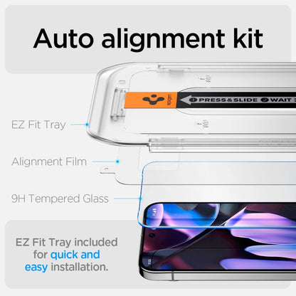 Spigen Glas.tR EZ Fit Tempered Glass with Applicator for Google Pixel 9 Pro XL (2 pcs.)_9