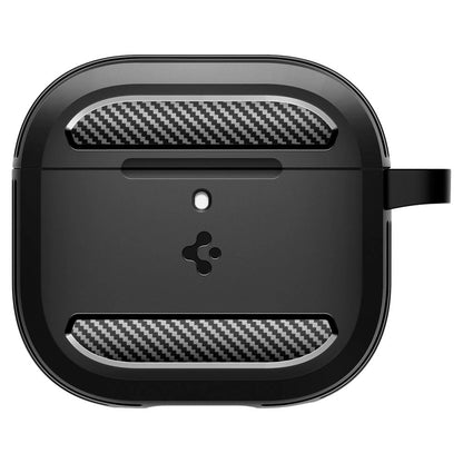 Spigen Rugged Armor Case for AirPods 4 - Black_1