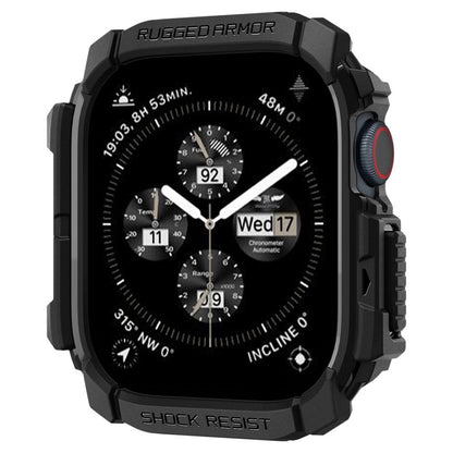 Spigen Rugged Armor Case for Apple Watch 10 (42mm) - Black_1