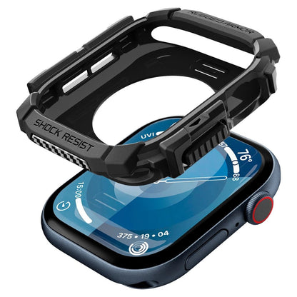 Spigen Rugged Armor Case for Apple Watch 10 (42mm) - Black_6