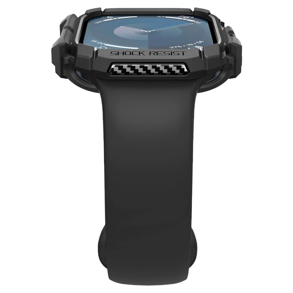 Spigen Rugged Armor Case for Apple Watch 10 (42mm) - Black_7