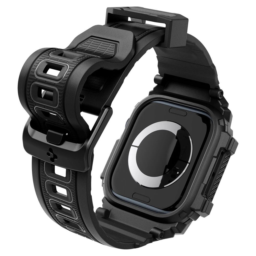 Spigen Rugged Armor Pro Apple Watch 10 (42mm) Strap Case - Black_9