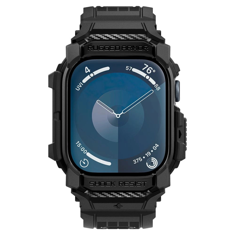Spigen Rugged Armor Pro Apple Watch 10 (42mm) Strap Case - Black_3