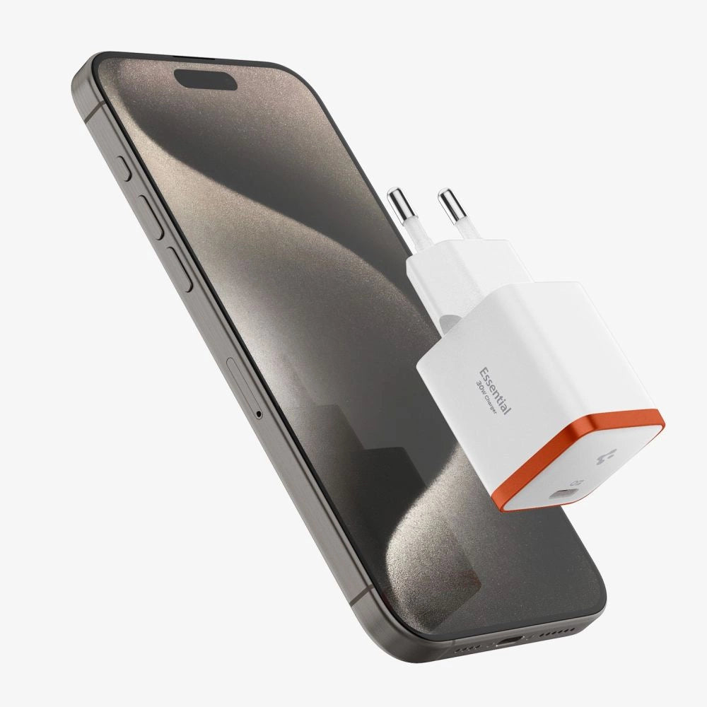 Spigen ArcStation Essential EE301EU 30W Wall Charger - White_2
