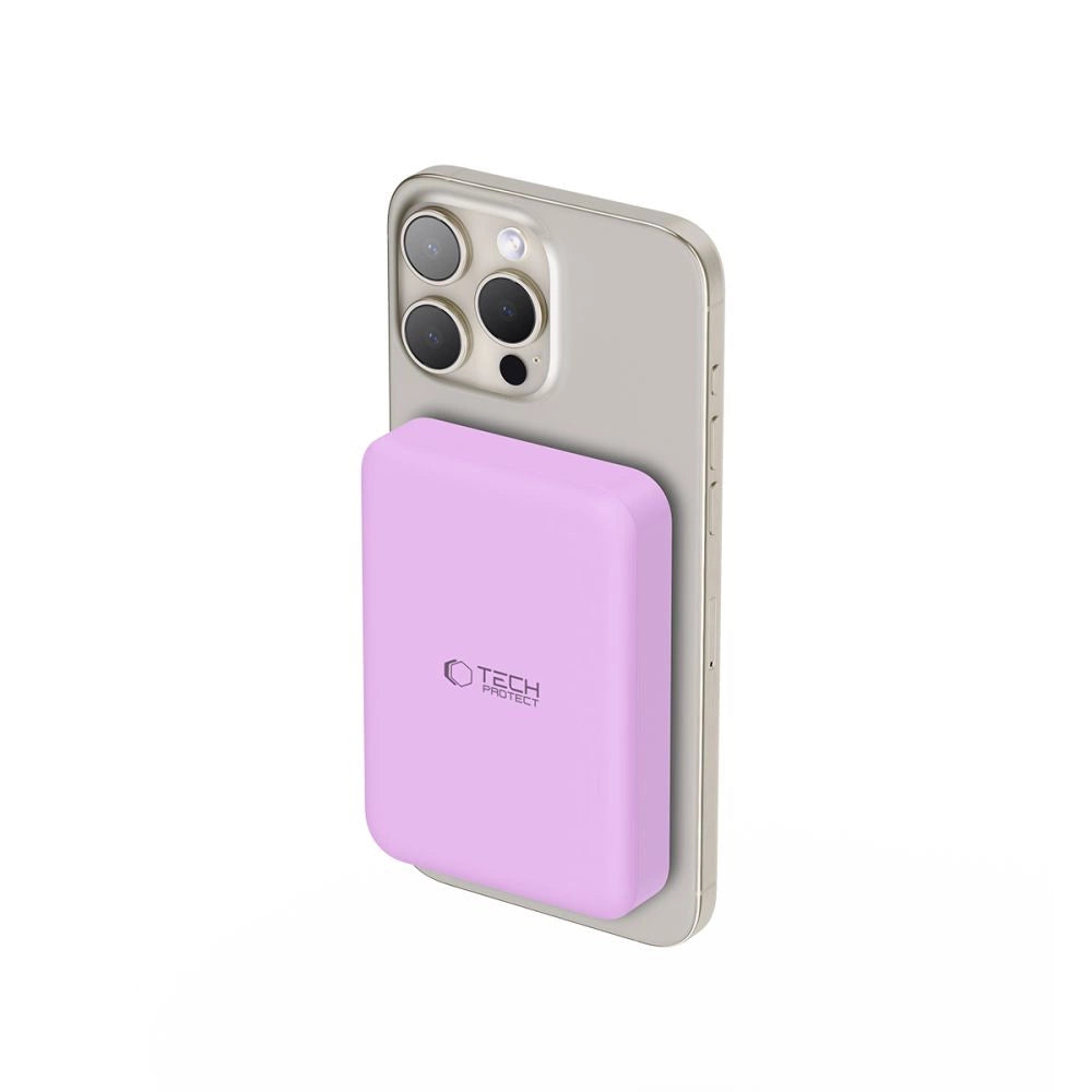 Tech-Protect LifeMag MagSafe PB11 10000mAh Power Bank - Pink_1