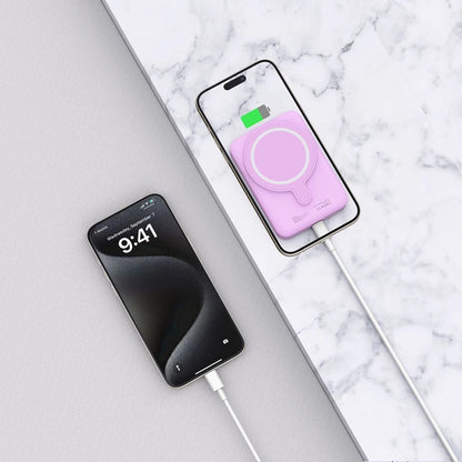 Tech-Protect LifeMag MagSafe PB11 10000mAh Power Bank - Pink_5