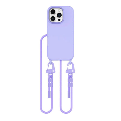 Tech-Protect MagNecklace MagSafe Case with Lanyard for iPhone 16 Pro Max - Purple_1