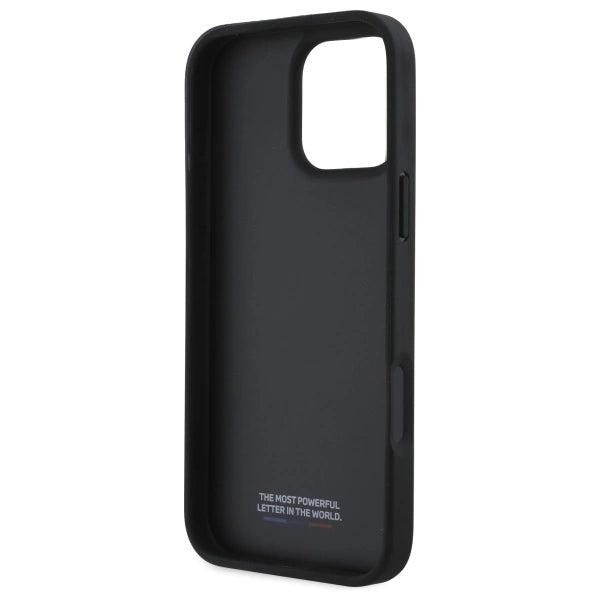 BMW Smooth Rubber Logo iPhone 16 Pro Max Case - Black_6